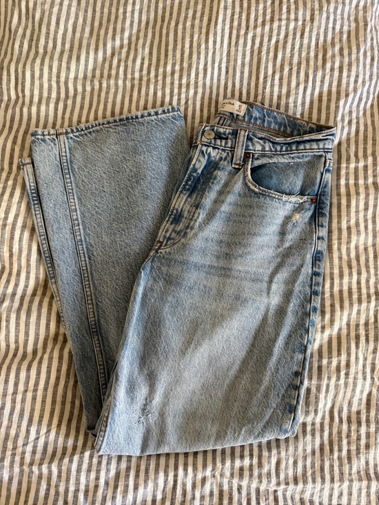 Abercrombie & Fitch Denim - Abercrombie & Fitch Light Blue Washed Denim Jeans